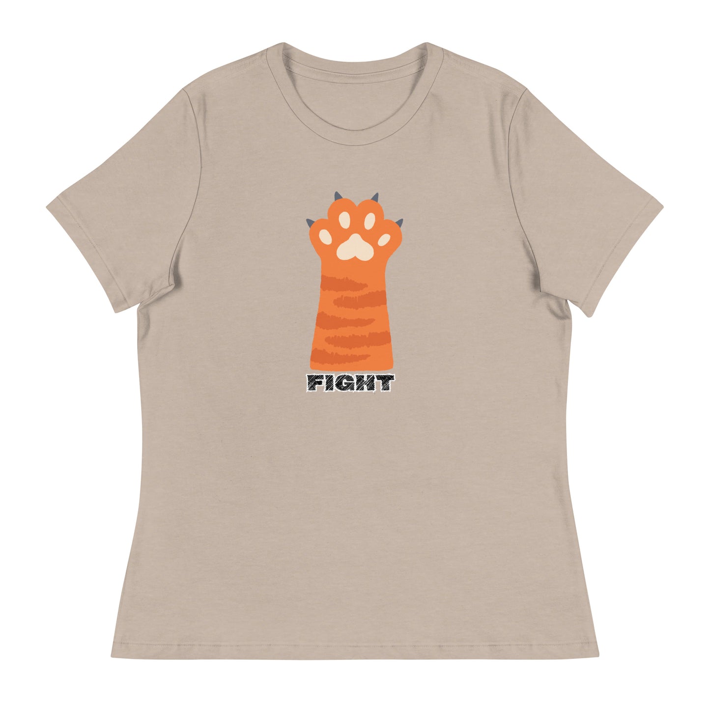 womens-relaxed-t-shirt-heather-stone-front-669f36f79d535
