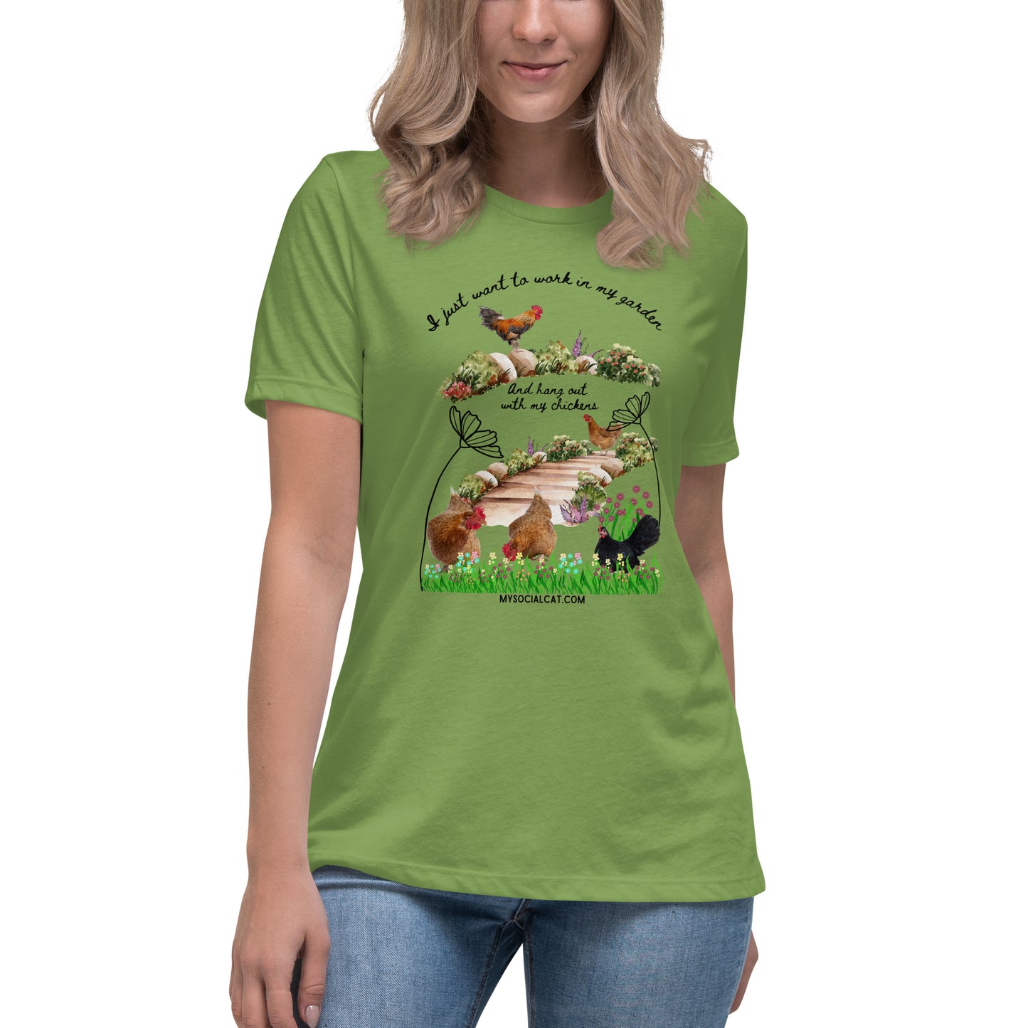 Work in My Garden Women's Relaxed Tee