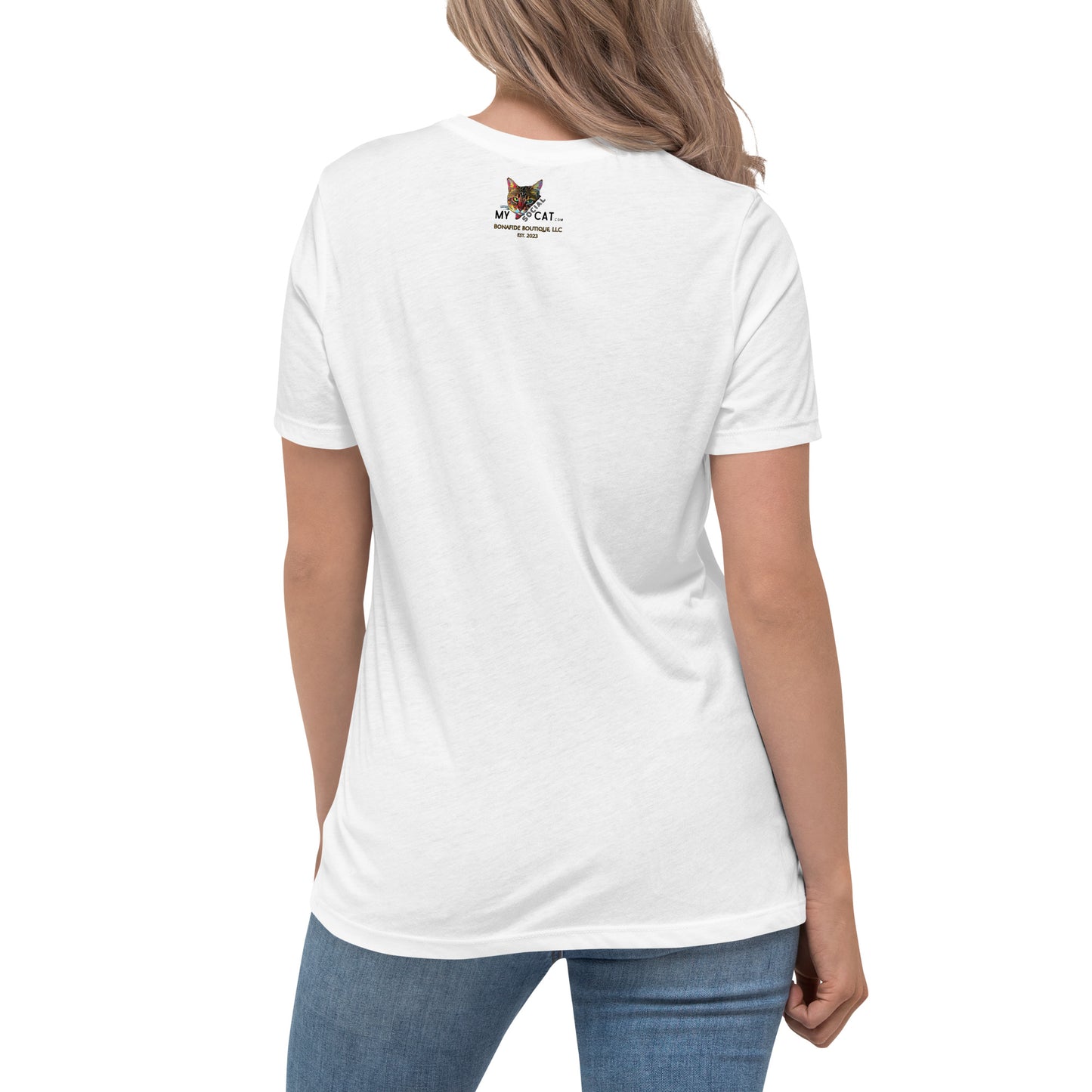 Silly Cat Women's Relaxed Tee
