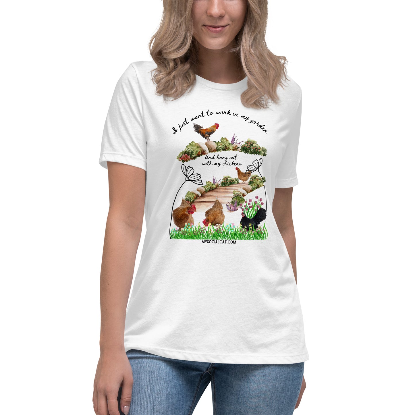 Work in My Garden Women's Relaxed Tee