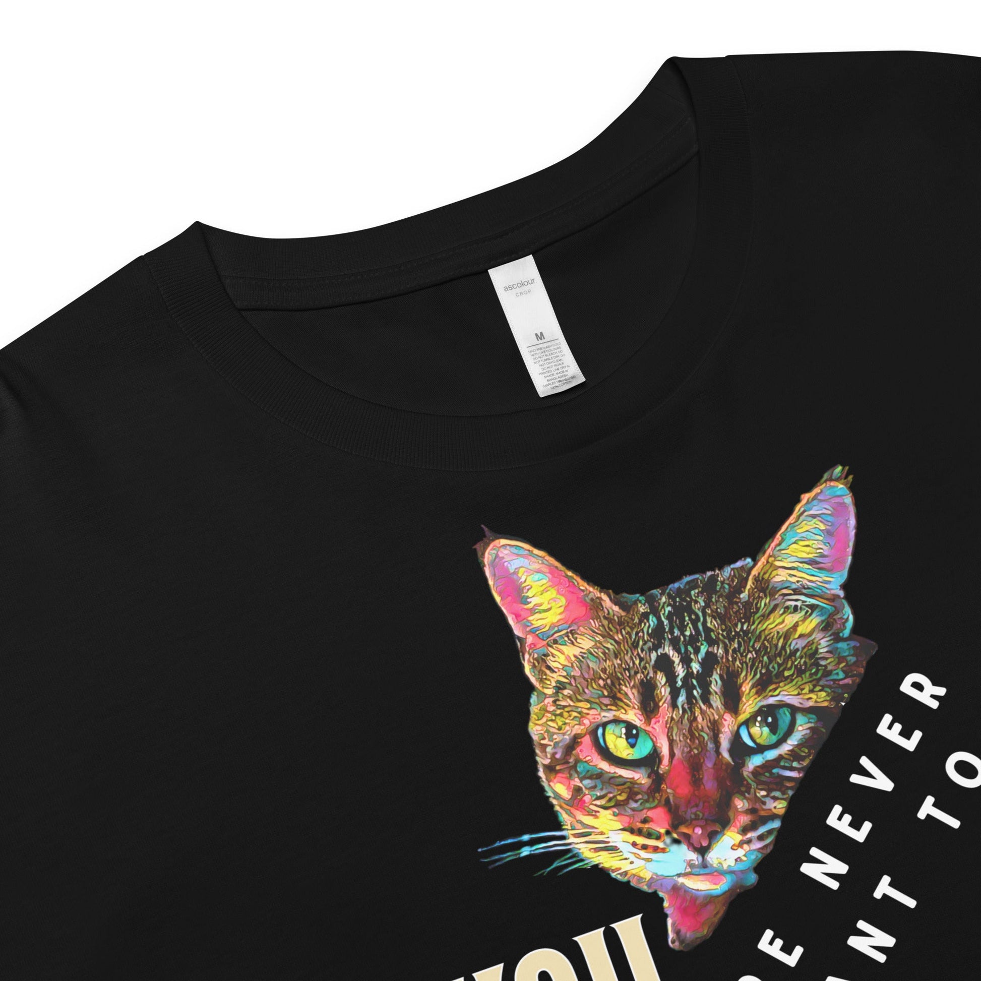 You Were Never Meant to Fit In Women’s Crop Top - My Social Cat Bonafide Boutique LLCYou Were Never Meant to Fit In Women’s Crop Topcrop topMy Social Cat Bonafide Boutique LLCBlackXScatcrop