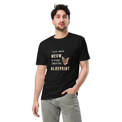 Your Inner Meow Unisex Premium Tee - My Social Cat Bonafide Boutique LLCYour Inner Meow Unisex Premium TeeT-shirtMy Social Cat Bonafide Boutique LLCBlackSblueprintcat