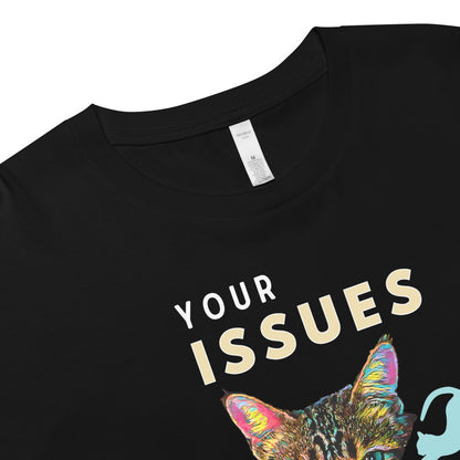 Your Issues Are In Your Tissues Women’s Crop Top - My Social Cat Bonafide Boutique LLCYour Issues Are In Your Tissues Women’s Crop Topcrop topMy Social Cat Bonafide Boutique LLCBlackScropissues