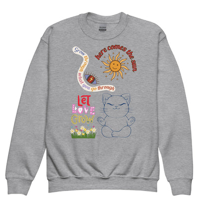 Let Love Grow Youth Crewneck Sweatshirt